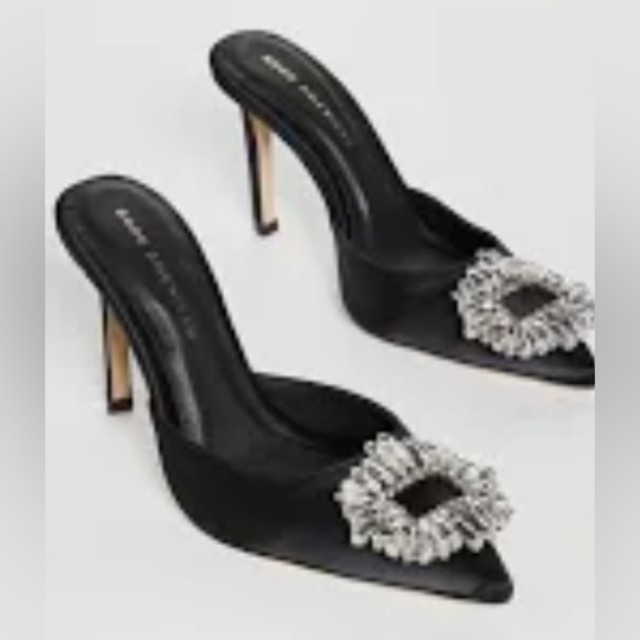 GOOD AMERICAN NEW CINDER F*CKING-RELLA CRYSTAL  MULE - Picture 2 of 15